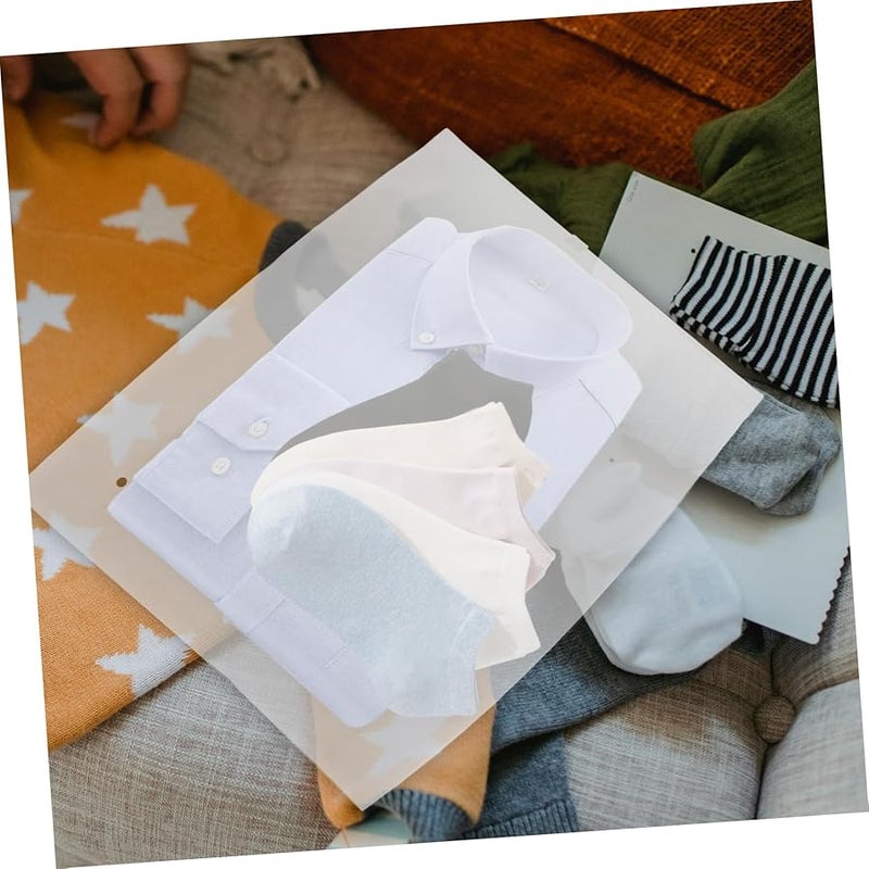 Ciieeo 50 قطعة 30x25 سم أكياس تخزين بسحاب لحمل ملابس السباحة ومنظم السفر وحقائب - Image 5